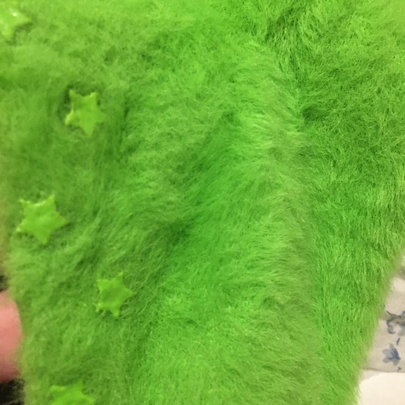 Plus size Savage Fenty Furry Thigh High Socks - Picture 4 of 4